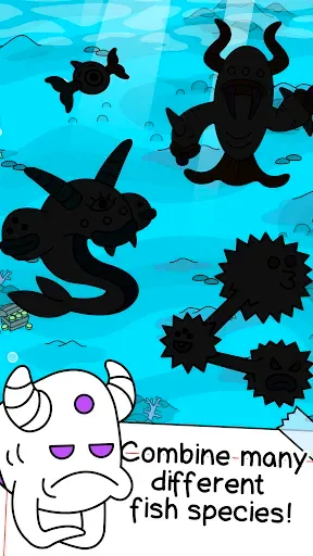 Скриншот 3 — Fish Evolution: Sea Creatures