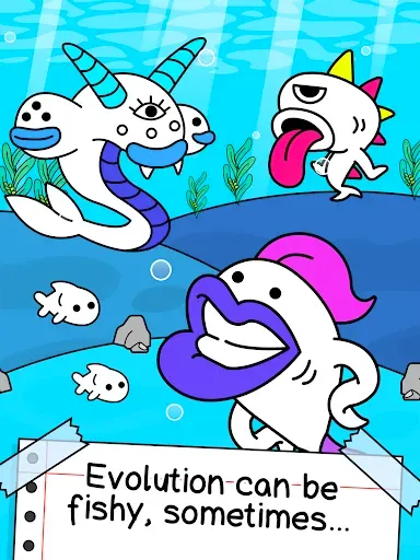 Скриншот 5 — Fish Evolution: Sea Creatures