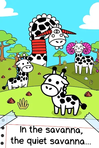 Скриншот 1 — Giraffe Evolution: Жирафы