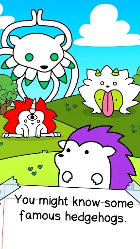 Скриншот 1 — Hedgehog Evolution: Merge Idle