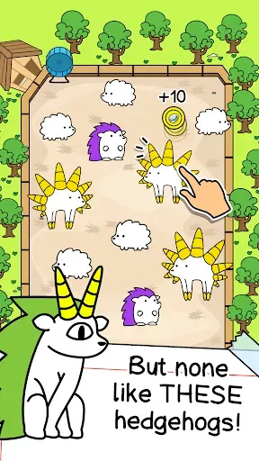 Скриншот 2 — Hedgehog Evolution: Merge Idle