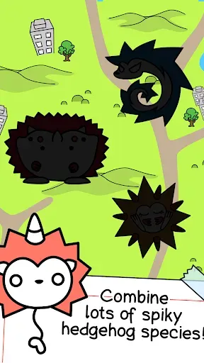 Скриншот 3 — Hedgehog Evolution: Merge Idle