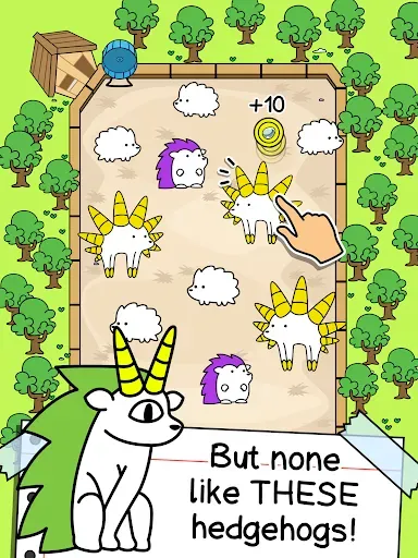 Скриншот 6 — Hedgehog Evolution: Merge Idle