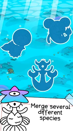 Скриншот 3 — Mermaid Evolution: Merge Game