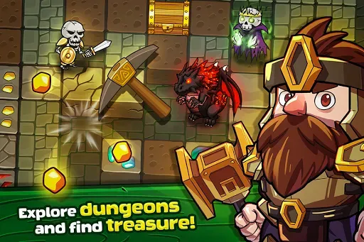 Скриншот 1 — Mine Quest: Dwarven Adventure