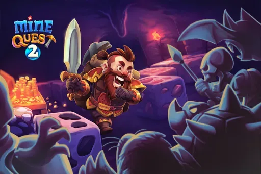 Скриншот 1 — Mine Quest 2: ролевая игра