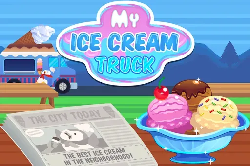 Скриншот 4 — My Ice Cream Truck Игра с едой