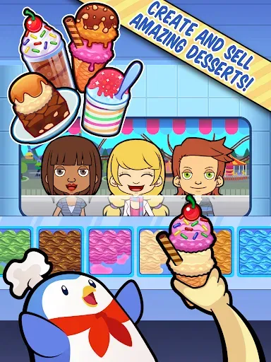 Скриншот 5 — My Ice Cream Truck Игра с едой