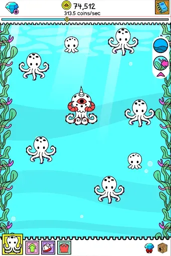 Скриншот 5 — Octopus Evolution: Кальмары