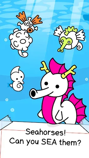 Скриншот 1 — Seahorse Evolution: Sea Mutant
