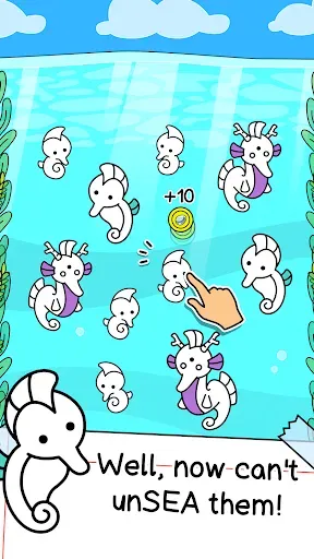 Скриншот 2 — Seahorse Evolution: Sea Mutant
