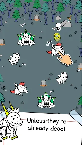Скриншот 2 — Zombie Dragon Evolution: Idle
