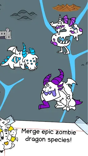 Скриншот 3 — Zombie Dragon Evolution: Idle