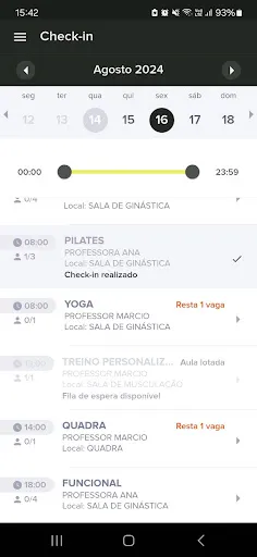 Скриншот 2 — Tecnofit