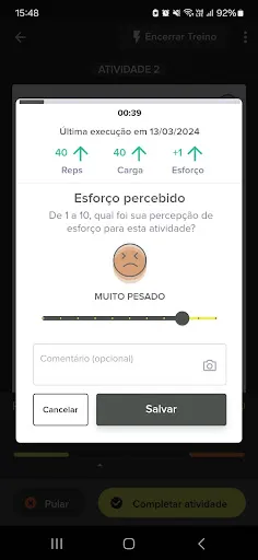 Скриншот 5 — Tecnofit
