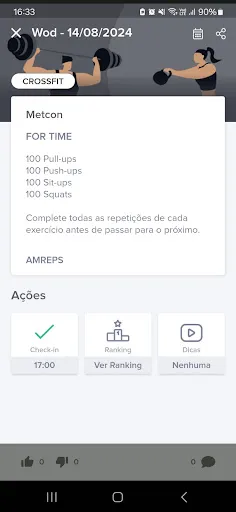 Скриншот 1 — Tecnofit Box