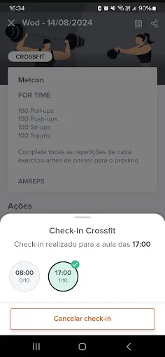 Скриншот 2 — Tecnofit Box