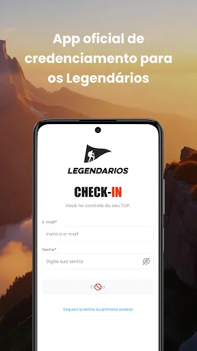Скриншот 1 — Legendários - Check-in