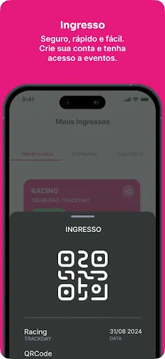 Скриншот 4 — TrackPay: Ingressos e Eventos