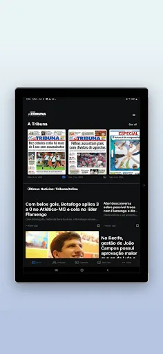 Скриншот 1 — A Tribuna Digital