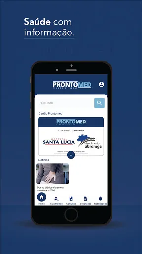 Скриншот 2 — Prontomed Saúde