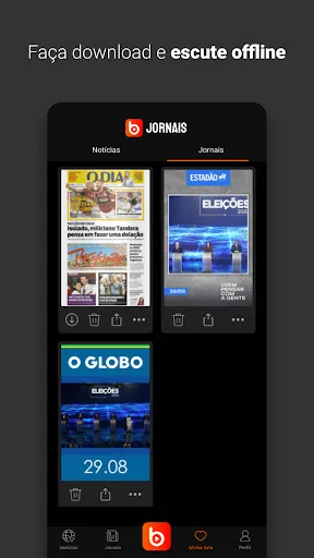 Скриншот 3 — Ubook Jornais