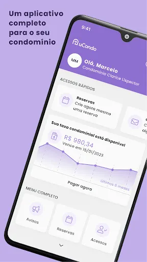Скриншот 1 — uCondo - App para Condomínio