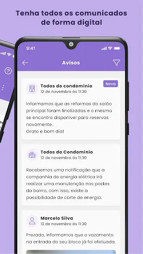 Скриншот 2 — uCondo - App para Condomínio