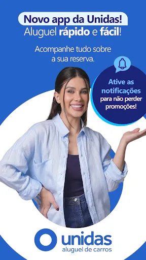 Скриншот 1 — Unidas - Aluguel de Carros