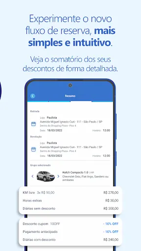 Скриншот 2 — Unidas - Aluguel de Carros