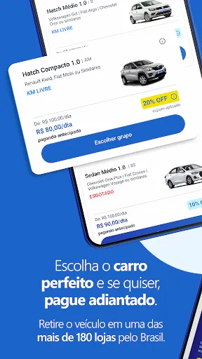 Скриншот 3 — Unidas - Aluguel de Carros