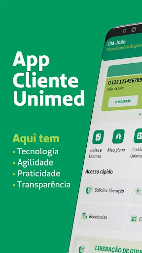Скриншот 1 — Unimed SP - Clientes