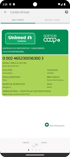 Скриншот 3 — Unimed Campinas