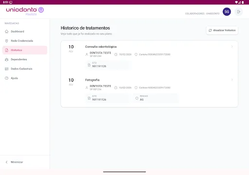 Скриншот 8 — Uniodonto Paulista