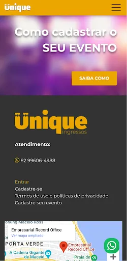 Скриншот 4 — Unique Ingressos