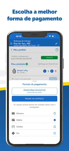 Скриншот 4 — Upgas: Pedir Gás de Cozinha