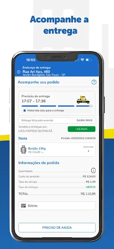 Скриншот 5 — Upgas: Pedir Gás de Cozinha