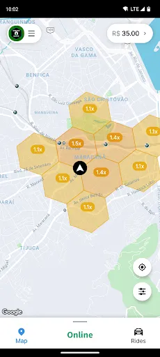 Скриншот 1 — Urbano Norte - Motorista