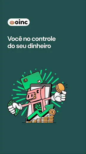 Скриншот 1 — Oinc - Finanças Pessoais