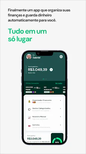 Скриншот 2 — Oinc - Finanças Pessoais