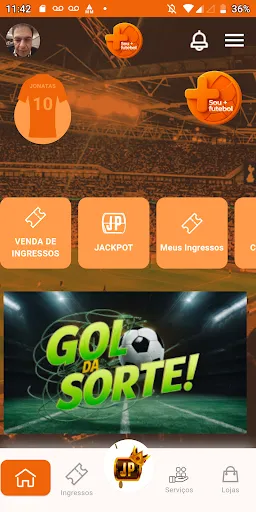 Скриншот 1 — Sou +Futebol