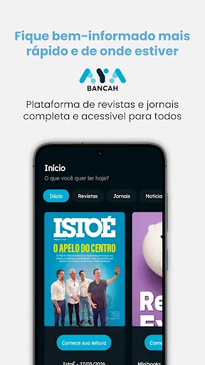 Скриншот 1 — Aya Bancah: revistas e jornais