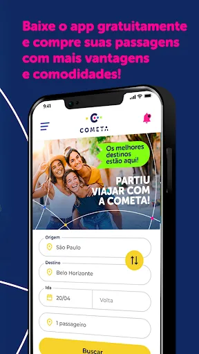 Скриншот 2 — Cometa: Passagem de Ônibus