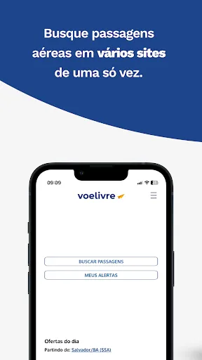 Скриншот 1 — Voelivre Buscador de Passagens