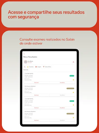 Скриншот 8 — Sabin Diagnóstico e Saúde