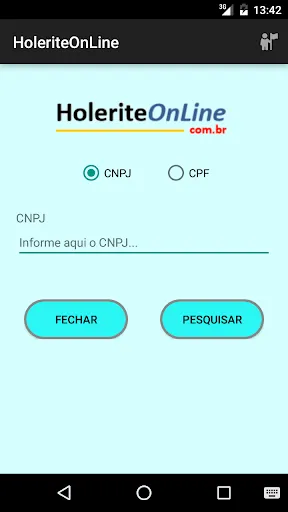 Скриншот 1 — HoleriteOnLine