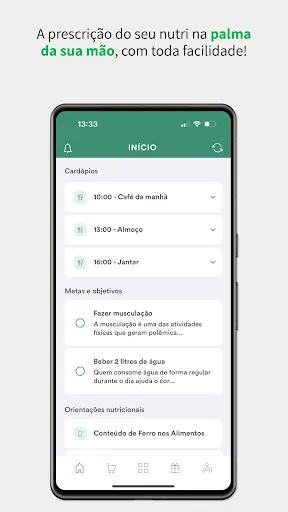 Скриншот 1 — WebDiet para pacientes
