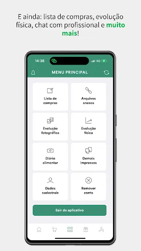 Скриншот 4 — WebDiet para pacientes
