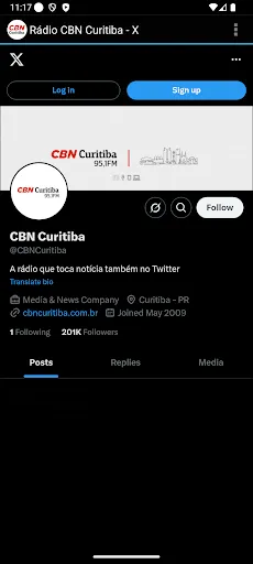 Скриншот 3 — Rádio CBN Curitiba