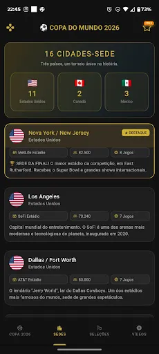 Скриншот 2 — Copa do Mundo 2026 - Simulador